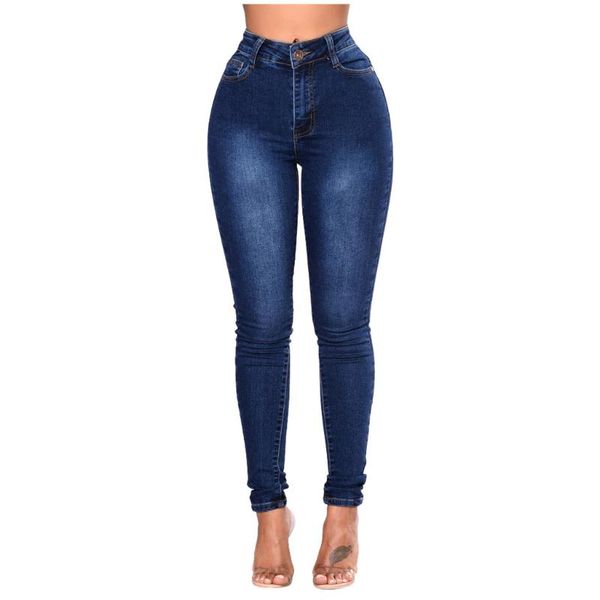 women high waisted skinny denim jeans ladies spring autumn stretch slim pant calf length jeans calca feminina plus size#y4, Blue
women high waisted skinny denim jeans ladies spring autumn stretch slim pant calf length jeans calca feminina plus size#y4, Blue
