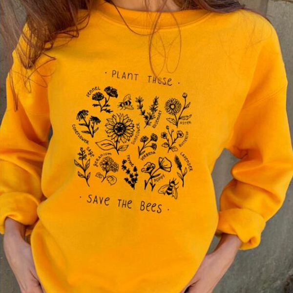plant these sweatshirt women long sleeve graphic pullover help more foral print yellow women hoodie large size jumpers, Black
plant these sweatshirt women long sleeve graphic pullover help more foral print yellow women hoodie large size jumpers, Black