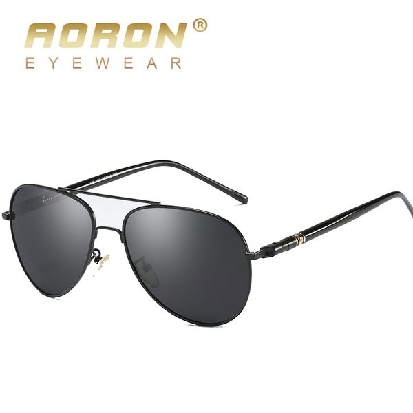 aoron men polarized sunglasses classic pilot glasses brand goggoles uv400 protection metal frame, White;black
aoron men polarized sunglasses classic pilot glasses brand goggoles uv400 protection metal frame, White;black