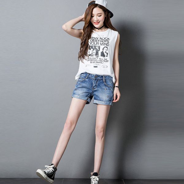 women's juniors vintage high waisted short jeans for women casual cuffed folded hem jeans denim shorts woman push pu denim pants, Blue
women's juniors vintage high waisted short jeans for women casual cuffed folded hem jeans denim shorts woman push pu denim pants, Blue