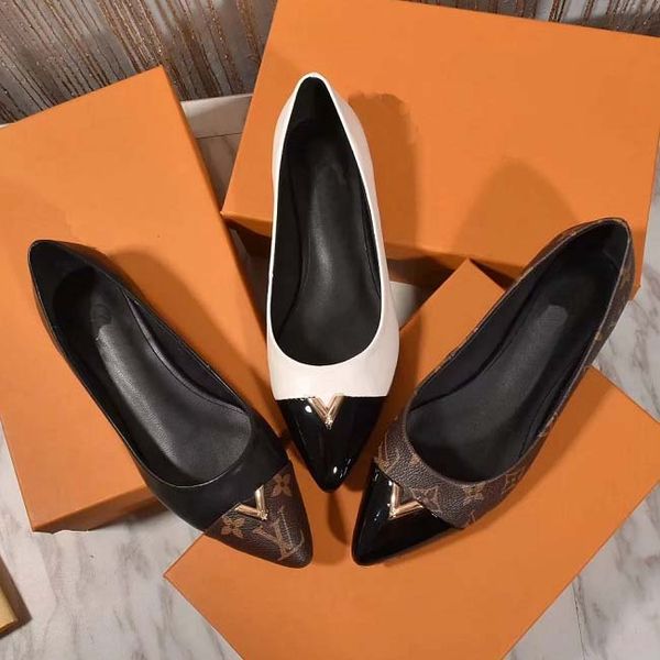 women high-quality falt shoes leather luxury dress shoes shoes womens trainers sandal eu:35-42 with box by bag06 01, Black
women high-quality falt shoes leather luxury dress shoes shoes womens trainers sandal eu:35-42 with box by bag06 01, Black