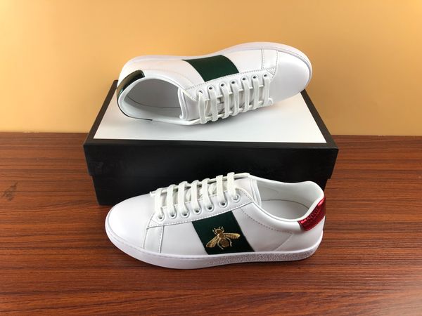 italy sneaker casual shoes for mens womens snake chaussures leather ace bee embroidery stripes shoe walking sports, Black
italy sneaker casual shoes for mens womens snake chaussures leather ace bee embroidery stripes shoe walking sports, Black