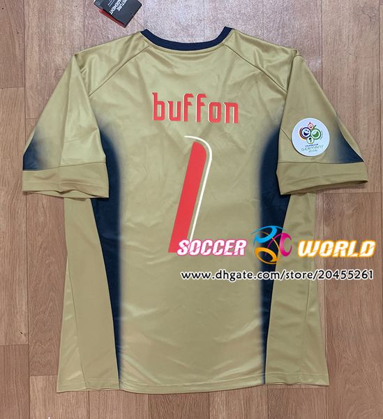 retro italy soccer jersey 2006 italy goalkeeper jerseys 06 italia 1# buffon football shirts size s-xxl, Black;yellow
retro italy soccer jersey 2006 italy goalkeeper jerseys 06 italia 1# buffon football shirts size s-xxl, Black;yellow