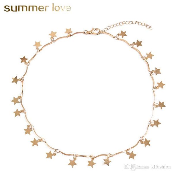 2018 мода золото щепка lucky star choker ожерелье для женщин девушки диска цепи ожерелья заявления подвеска ювелирных изделия accessoies под, Silver
2018 мода золото щепка lucky star choker ожерелье для женщин девушки диска цепи ожерелья заявления подвеска ювелирных изделия accessoies под, Silver