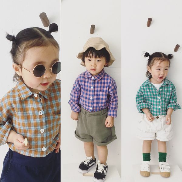 2019 autumn clothin children's clothing children's children'sg boys' baby pure cotton plaid shirt baby lapel thin top, White;black
2019 autumn clothin children's clothing children's children'sg boys' baby pure cotton plaid shirt baby lapel thin top, White;black