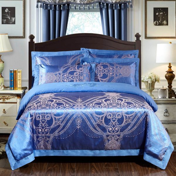 sj 4pcs/set satin jacquard silk comforter bedding sets cotton duvet cover set bed linings wedding home textile
sj 4pcs/set satin jacquard silk comforter bedding sets cotton duvet cover set bed linings wedding home textile