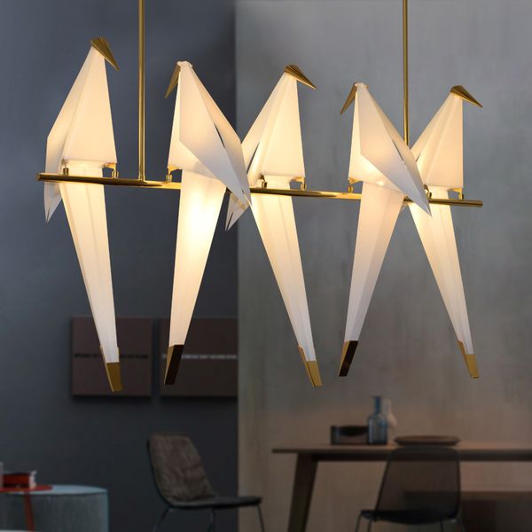 modern origami crane acrylic bird pendant light nordic style creative design personality lamp hanging l hall parlor bedroom
modern origami crane acrylic bird pendant light nordic style creative design personality lamp hanging l hall parlor bedroom