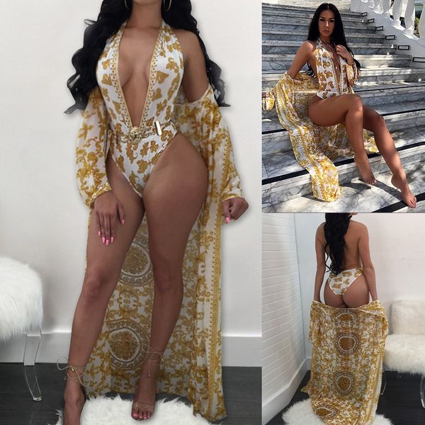 2019 pattern printing long sleeve cloak + hanging neck swimsuit coat cloak coat one-piece swimsuit swimsuit, White;black
2019 pattern printing long sleeve cloak + hanging neck swimsuit coat cloak coat one-piece swimsuit swimsuit, White;black