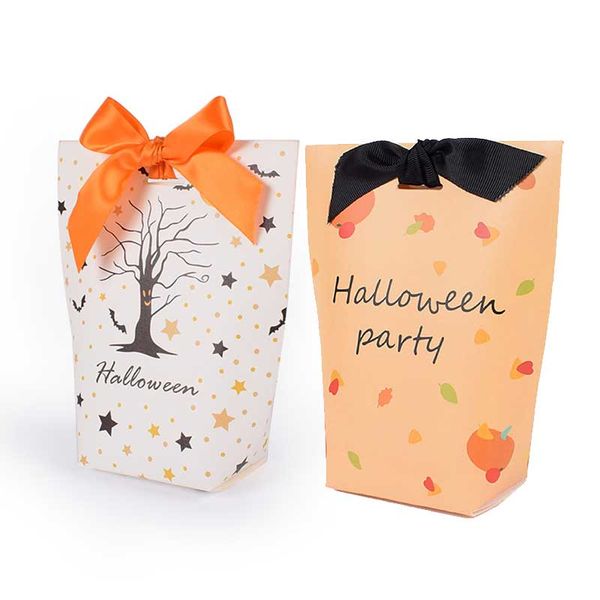 wholesale creative halloween candy gift box funny color biscuit tray box orange white 8x5.5x16.5cm 
wholesale creative halloween candy gift box funny color biscuit tray box orange white 8x5.5x16.5cm