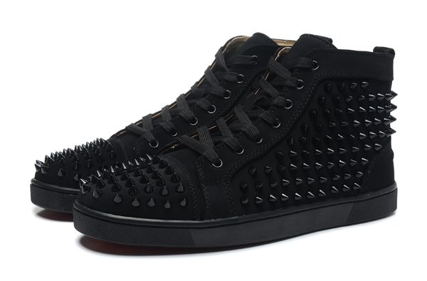 2020 red bottom low cut spikes flats designer shoes for men women leather suedue red bottoms sneakers designer shoes 35-46, Black
2020 red bottom low cut spikes flats designer shoes for men women leather suedue red bottoms sneakers designer shoes 35-46, Black