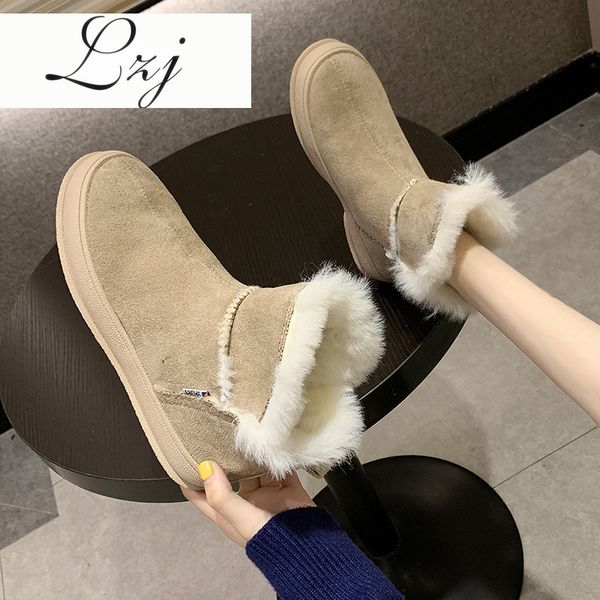 ankle boots for women boots fur warm snow female winter shoes women waterproof padded winter booties footwear, Black
ankle boots for women boots fur warm snow female winter shoes women waterproof padded winter booties footwear, Black
