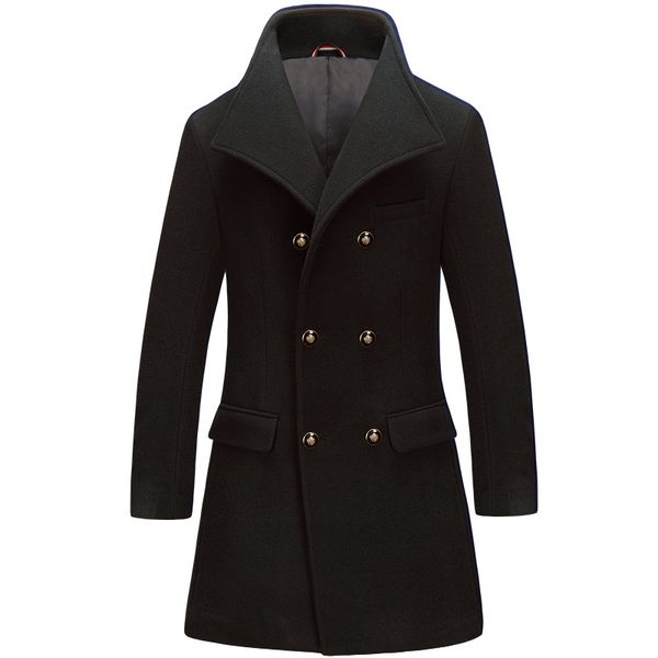 boollili winter wool coat men korean man jacket plus size coat for men double breasted mens coats casaco masculino, Black
boollili winter wool coat men korean man jacket plus size coat for men double breasted mens coats casaco masculino, Black