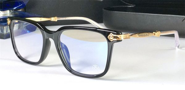 new popular retro men optical glasses oralover punk style design retro square frame hd lens can make prescription glasses, Black
new popular retro men optical glasses oralover punk style design retro square frame hd lens can make prescription glasses, Black
