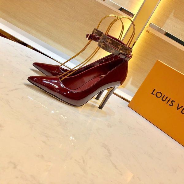 new soft leather shallow designer fashion women's high heels shoes candy colors pointed toe women pumps show thin female office sh, Black
new soft leather shallow designer fashion women's high heels shoes candy colors pointed toe women pumps show thin female office sh, Black
