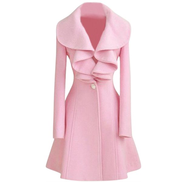 fashion womens slim wool warm long coat jacket trench windbreaker parka outwear pink size l, Black
fashion womens slim wool warm long coat jacket trench windbreaker parka outwear pink size l, Black