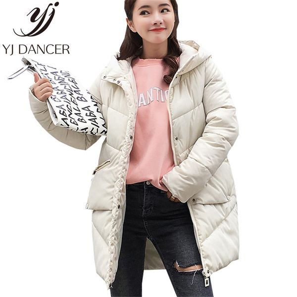 2018 winter long sleeve casual female warm coat new loose thicken hooded collar clothes europe america women's clothing css135, Black
2018 winter long sleeve casual female warm coat new loose thicken hooded collar clothes europe america women's clothing css135, Black