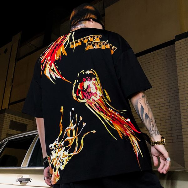 MarchWind Brand Designer Hip Hop T Shirt Men Streetwear Harajuku Painting Jellyfish Tshirt Short Sleeve Summer Casual Cotton T-Shirt Black
MarchWind Brand Designer Hip Hop T Shirt Men Streetwear Harajuku Painting Jellyfish Tshirt Short Sleeve Summer Casual Cotton T-Shirt Black