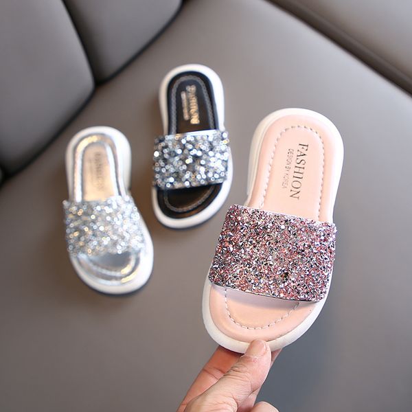 блестящие блестки девушки открытый тапочки 2020 summer new fashion детский слово тапочки детская мягкая bottom главная пляжная обувь, Black;grey
блестящие блестки девушки открытый тапочки 2020 summer new fashion детский слово тапочки детская мягкая bottom главная пляжная обувь, Black;grey