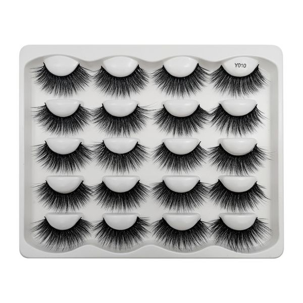 10 pairs dramatic faux mink eyelashes messy fluffy false eyelash extension natural long 3d lashes book cilios
10 pairs dramatic faux mink eyelashes messy fluffy false eyelash extension natural long 3d lashes book cilios