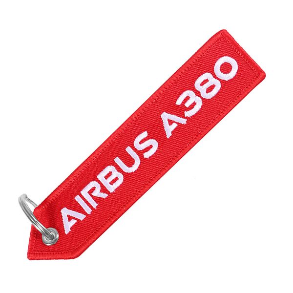 airbus a380 keychain red double side embroidery a380 aviation key ring chains for gift phone strap bag keychains, Silver
airbus a380 keychain red double side embroidery a380 aviation key ring chains for gift phone strap bag keychains, Silver