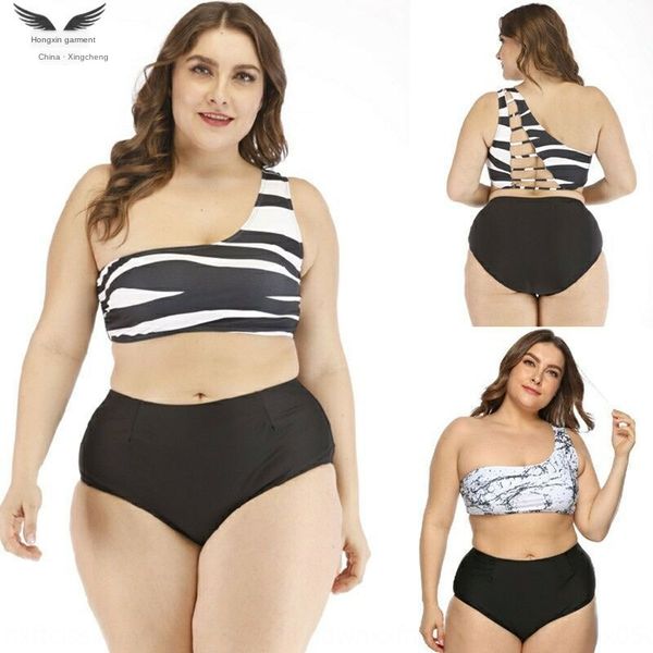 2020 swimsuit bikini large size split swimsuit hollow shoulder steel holder gathering bikini, White;black
2020 swimsuit bikini large size split swimsuit hollow shoulder steel holder gathering bikini, White;black