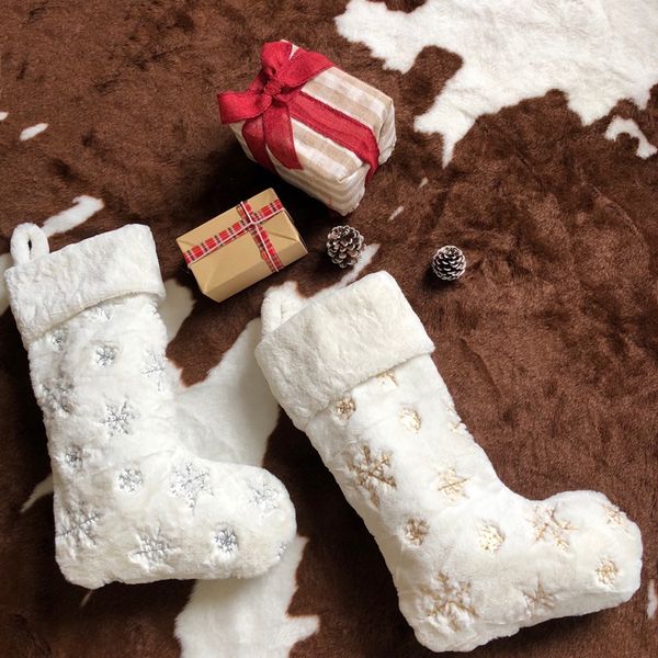 easy-22 inch plush snowflake christmas gift socks for home decoration xmas stockings fireplace socks
easy-22 inch plush snowflake christmas gift socks for home decoration xmas stockings fireplace socks