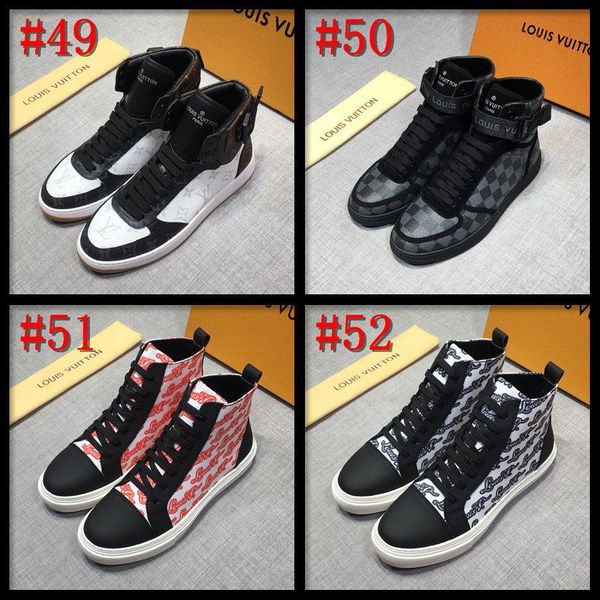 19mm 2020 new print luxury mens casual shoes flat autumn high mens sneaker winter new lace-up hip hop pu leather shoes yyyy8, Black
19mm 2020 new print luxury mens casual shoes flat autumn high mens sneaker winter new lace-up hip hop pu leather shoes yyyy8, Black