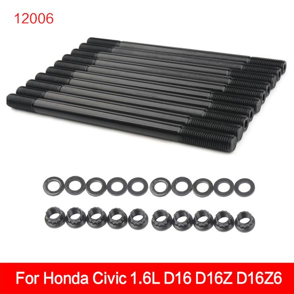 for 208-4301 cylinder head stud kit for honda civic 1.6l d16 d16z d16z6 d16z7
for 208-4301 cylinder head stud kit for honda civic 1.6l d16 d16z d16z6 d16z7