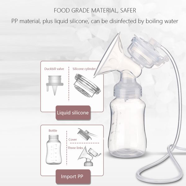 cysincos intelligent automatic electric breast pumps nipple suction milk pump breast feeding usb electric breast pump, White
cysincos intelligent automatic electric breast pumps nipple suction milk pump breast feeding usb electric breast pump, White