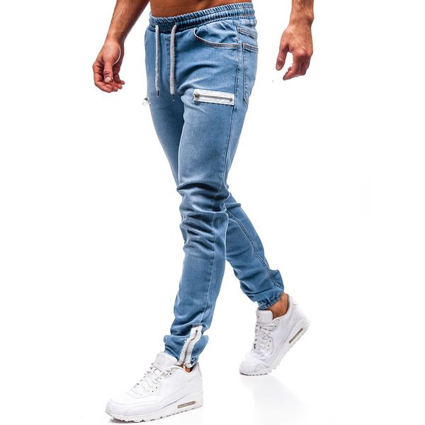 monerffi men jeans drawstring pocket fashion jeans pants men casual denim pant casual streetwear for slim fit trousers 2019, Blue
monerffi men jeans drawstring pocket fashion jeans pants men casual denim pant casual streetwear for slim fit trousers 2019, Blue