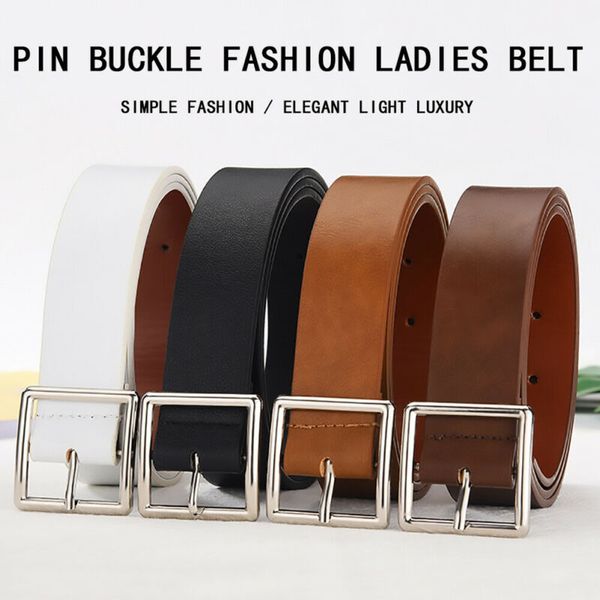 belts women's casual pu leather belt buckle waist strap male for men women fashion classic vintage pin, Black;brown
belts women's casual pu leather belt buckle waist strap male for men women fashion classic vintage pin, Black;brown
