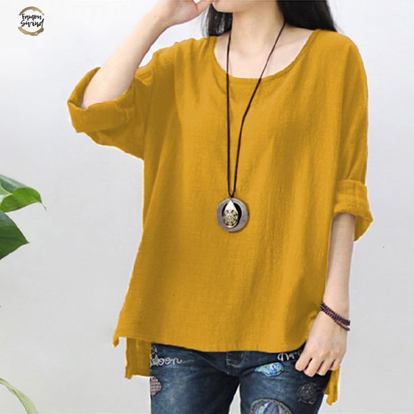 regular new autumn cotton linen blouse women long sleeve split hem solid shirt casual loose work ol robe femme party blusas, White
regular new autumn cotton linen blouse women long sleeve split hem solid shirt casual loose work ol robe femme party blusas, White