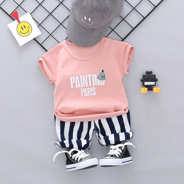 baby boys girls clothes sets summer children cotton striped pants t shirts 2pcs/sets toddler outfit kids fashion tracksuits 1-3y, White
baby boys girls clothes sets summer children cotton striped pants t shirts 2pcs/sets toddler outfit kids fashion tracksuits 1-3y, White