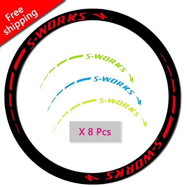 s - works wheel rim stickers for road bike bicycle 40/50mm race cycling replacement decals ing
s - works wheel rim stickers for road bike bicycle 40/50mm race cycling replacement decals ing