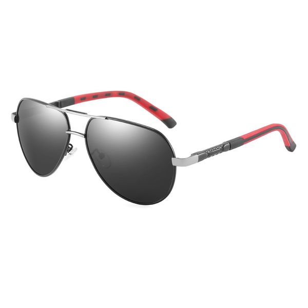 european and americanwomen's men's metal frame hd business high-end polarized sunglasses women's men's driver polarizer, White;black
european and americanwomen's men's metal frame hd business high-end polarized sunglasses women's men's driver polarizer, White;black