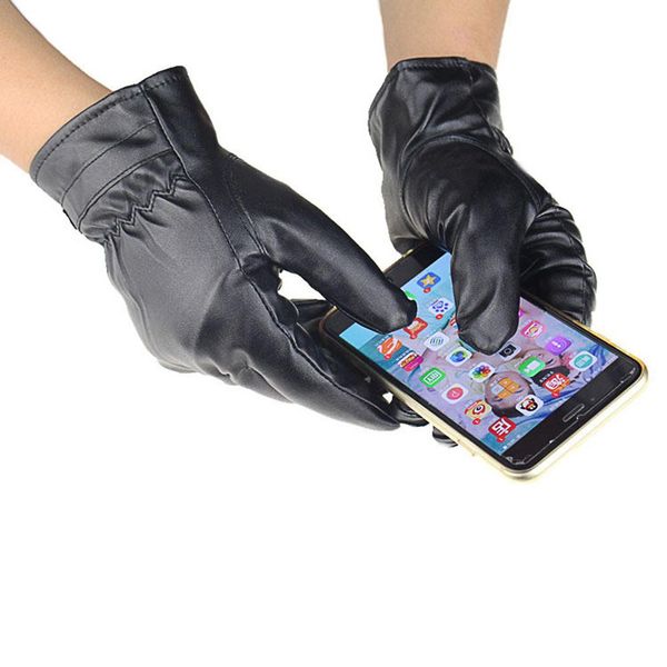 outdoor gloves winter outdoor windproof anti-slip warm pu leather touch creen gloves for riding cycling, Black
outdoor gloves winter outdoor windproof anti-slip warm pu leather touch creen gloves for riding cycling, Black