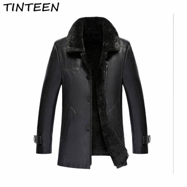winter men's leather leather long fur coat one middle-aged plus velvet thick fur coat hxh318, Black
winter men's leather leather long fur coat one middle-aged plus velvet thick fur coat hxh318, Black