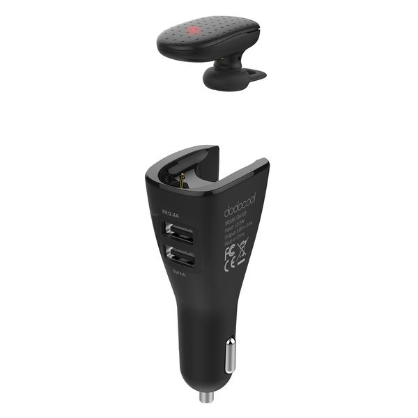 dodocool 2-in-1 multifunction wireless headphone dual usb car charger with built-in hd mic handsearbud black
dodocool 2-in-1 multifunction wireless headphone dual usb car charger with built-in hd mic handsearbud black