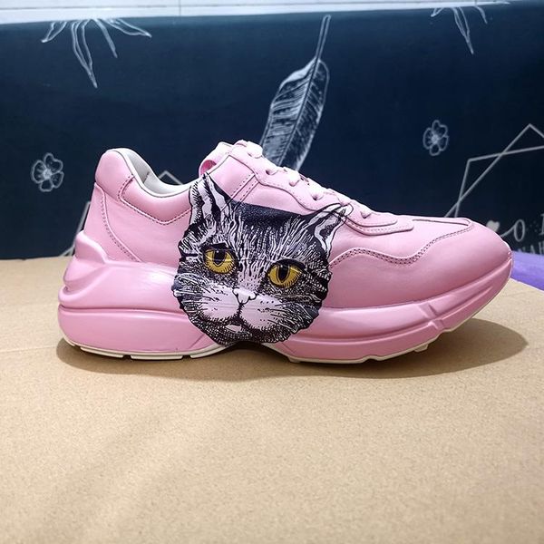 pink cat head shoes man and woman dad's shoes lovers leather rhyton shoes 3d printing little flying elephant sneakers fashion, Black
pink cat head shoes man and woman dad's shoes lovers leather rhyton shoes 3d printing little flying elephant sneakers fashion, Black