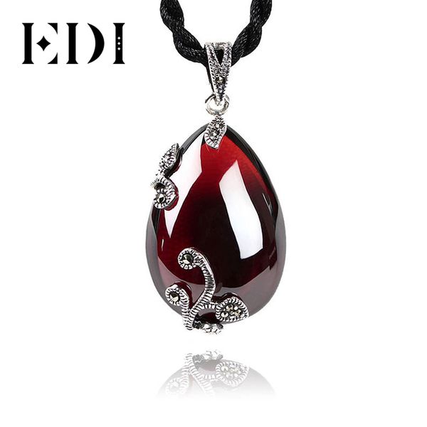 edi red garnet gemstone 925 sterling silver pendants necklace for women flower shape bijoux fine jewelry
edi red garnet gemstone 925 sterling silver pendants necklace for women flower shape bijoux fine jewelry