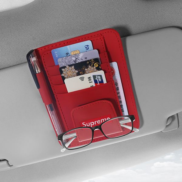 car supplies trendy multi-function car storage bag sun visor cover card clip ticket card package glasses clip
car supplies trendy multi-function car storage bag sun visor cover card clip ticket card package glasses clip