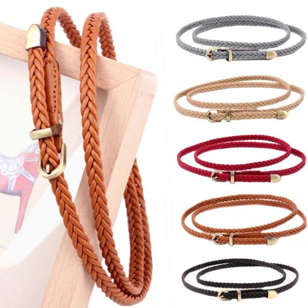 fashion women belt colorful hand-woven belt female pin buckle retro casual wild thin waist rope waistband dress decoration, Black;brown
fashion women belt colorful hand-woven belt female pin buckle retro casual wild thin waist rope waistband dress decoration, Black;brown