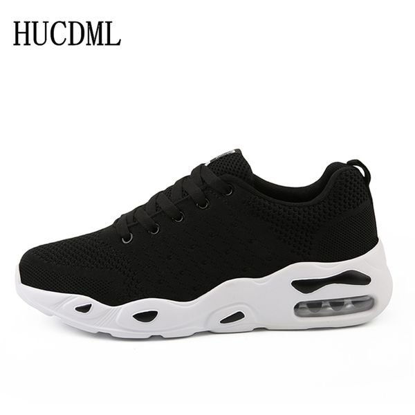 hucdml 2019 mesh summer breathable soft sneakers outdoor comfortable air cushion shoes lace-up basic men casual shoes, Black
hucdml 2019 mesh summer breathable soft sneakers outdoor comfortable air cushion shoes lace-up basic men casual shoes, Black