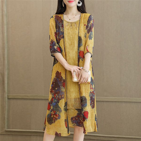 jaycosin summer dress women vintage casual boho floral print lace two-piece 3/4 sleeve long dress fashion new casual skirt30, Black;gray
jaycosin summer dress women vintage casual boho floral print lace two-piece 3/4 sleeve long dress fashion new casual skirt30, Black;gray
