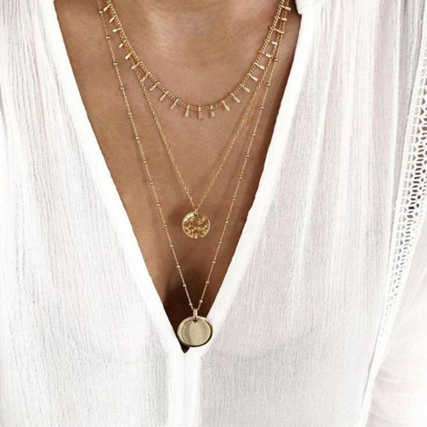 multi-layer alloy bead/ball chain necklace personalized creative geometric new necklace irregular design for women gold color, Silver
multi-layer alloy bead/ball chain necklace personalized creative geometric new necklace irregular design for women gold color, Silver