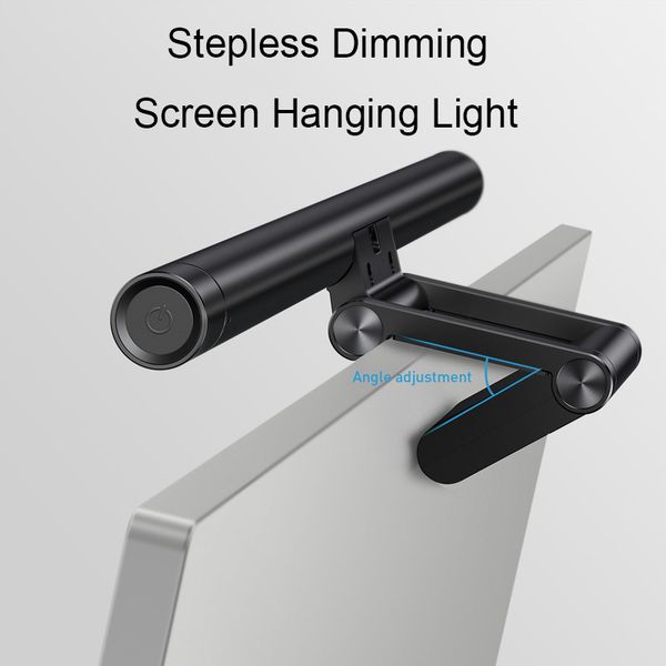stepless dimming led desk lamp adjustable reading screen hanging light computer eye protection lamp usb rechargeable light for office home
stepless dimming led desk lamp adjustable reading screen hanging light computer eye protection lamp usb rechargeable light for office home
