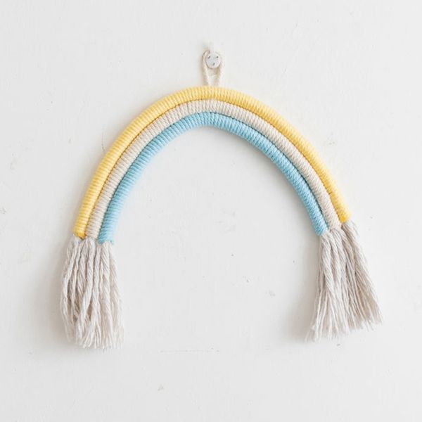 fashion-home decoration accessories rainbow hand-woven jewelry nordic fresh and simple children's room wall decoration hanging
fashion-home decoration accessories rainbow hand-woven jewelry nordic fresh and simple children's room wall decoration hanging