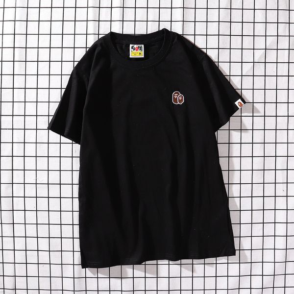couple brand tshirt classic small embroidery round neck short-sleeved t-shirt men and women designer summer tee m-2xl, White;black
couple brand tshirt classic small embroidery round neck short-sleeved t-shirt men and women designer summer tee m-2xl, White;black