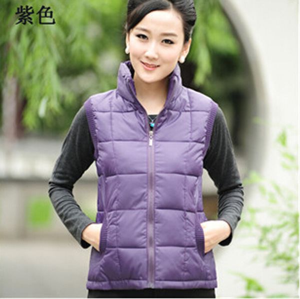 women's vests autumn fashion cotton vest collar warm down women jacket large size factory outlets, Black;white
women's vests autumn fashion cotton vest collar warm down women jacket large size factory outlets, Black;white