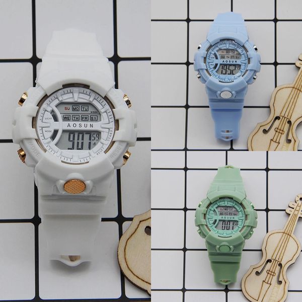 f1ttp ins wind macaron color multifunctional waterproof sports students electronic watch watch' electronic watch harajufeng primary and, Blue
f1ttp ins wind macaron color multifunctional waterproof sports students electronic watch watch' electronic watch harajufeng primary and, Blue